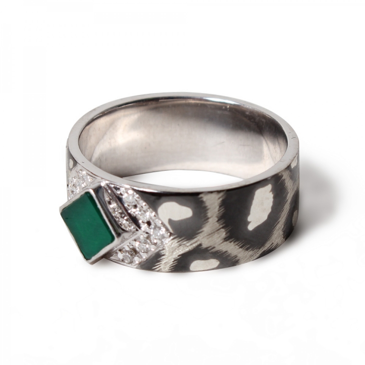 Albina Ring SV925 -Emerald